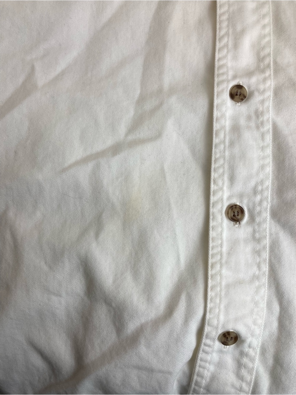 Vintage Pepsi Logo Button Down Shirt XL White Cotton Oxford Embroidered USA - Picture 5 of 16